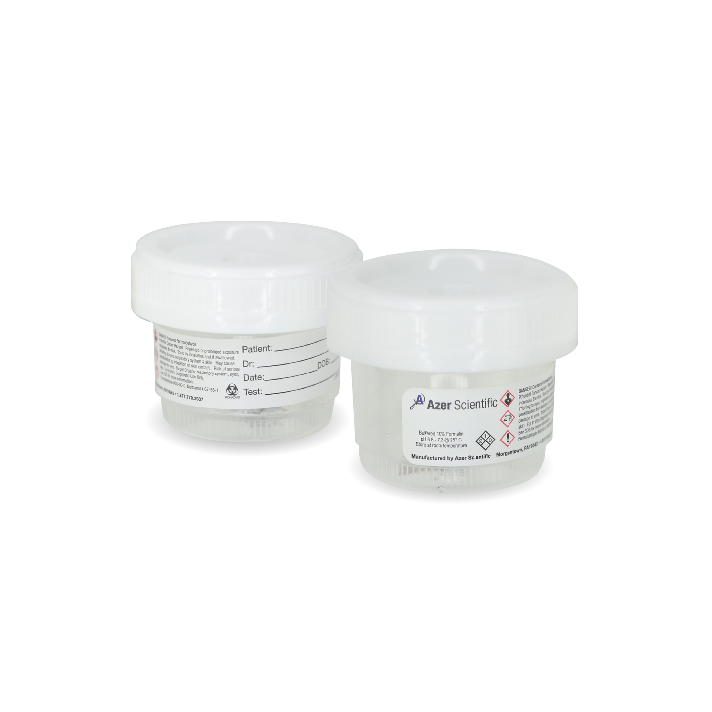 Specimen Container (Prefilled 20mL) 40mL